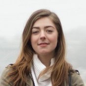 Face of a young woman